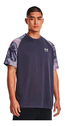 Polera Ua Tech 2.0 Printed Hombre 1373427-558