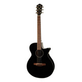 Guitarra Electro Acústica Ibanez Aeg50 012-053 Cuo Color Negro