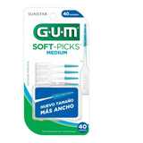 Cepillo Interdental Gum Soft Picks Medium X 40 Unidades