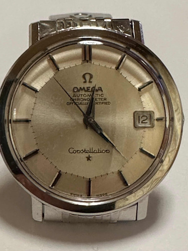 Reloj Omega Constellation Pie Pan, Extensible Original.