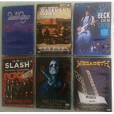 Lote 6 Dvds Rock (lacrados)