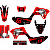 Kit Gráfico Para Biker R1de Xr250 Tornado Ades1vo Fino Kr-x2