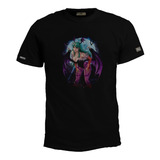 Camiseta Morrigan Aensland Vampira Videojuegos Hombre Bto  