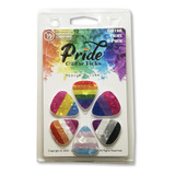 Pride - Púas De Guitarra  Regalo Mediano De 0.028pulgadapar