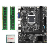 Placa Base B75m- De Sobremesa +cpu I3-2120 +2 Ddr3 1600 Mhz