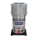 Cutter Metvisa 6 Litros Acero Inoxidable 3/4 Hp Procesadora