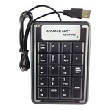 Teclado Numerico Para Portatil O Pc Usb Cable Alambrico