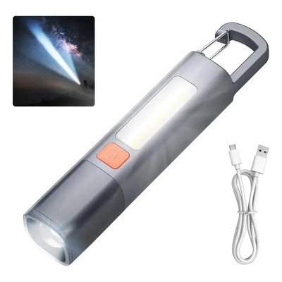 Linterna Tacticas Iluminación Lámpara Camping Usb Recargable Luz Blanco 10000lm | MercadoLibre