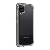 Funda Transparente Reforzada Para Samsung Galaxy A12 Clear