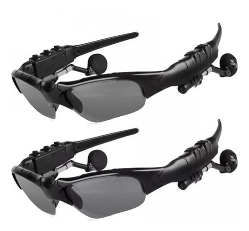 2 X Gafas De Sol Inteligentes Auricular Bluetooth Sin