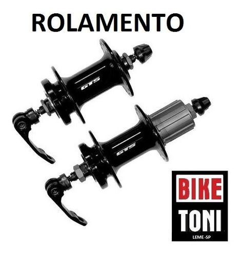 Par Cubo Cassete Rolamento Gts Disco 36f  Mtb Serve Shimano