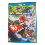 Wii U Mario Kart 8 Original Japonês Impecável Usado