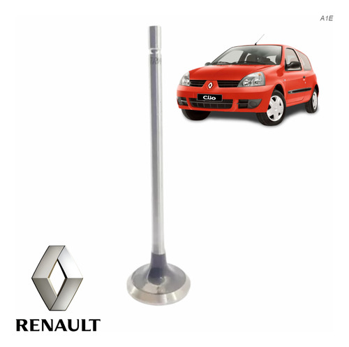 Juego Valvulas Escape Renault  Clio 1.6 16v 02 08 K4m Foto 2