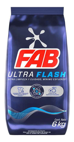 Detergente Fab 6 Kilos - Kg a $9167