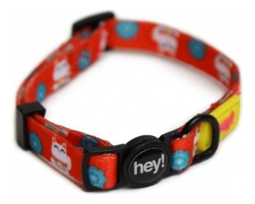 Collar Para Gatos Con Broche De Seguridad 18 - 28 Cm - Hey!