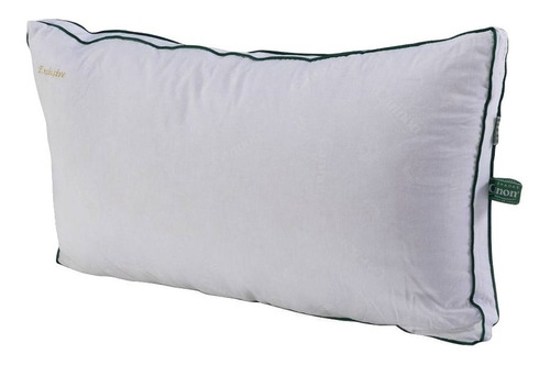 Almohada Cannon Exclusive Tradicional 70cm Color Blanco