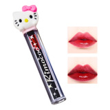 Tinta Labial Rimocoo Kitty Rojo Sangre Hermoso Tendencia