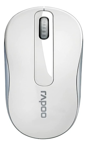 Mouse Rapoo 2.4 Ghz White Com Pilha - M10 - Ra008