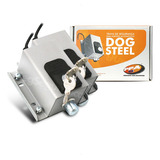 Kit 2 Trava Eletromagnética Dog Steel Ppa Portão Eletrônico Cor Cinza 110v