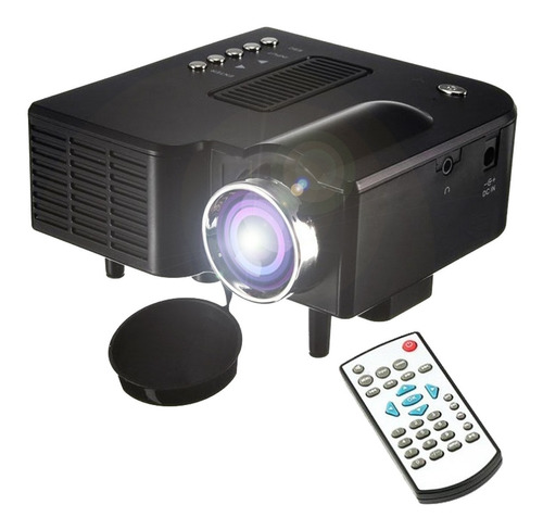 Mini Proyector Led Portable Soporta 1080p Hdmi Usb Av Sd Vga