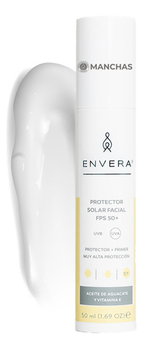 Protector Solar Facial Despigmentante Fps 50+ 4 En 1 Envera
