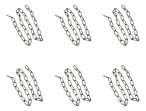Cadena Pesada De 1 M Y 6 Piezas Para Candelabro De Suspenso