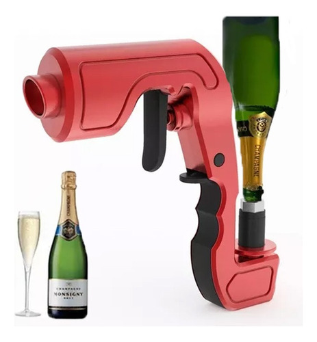 Pistola Gun Shots Champagne Botella Cerveza Fiesta Party