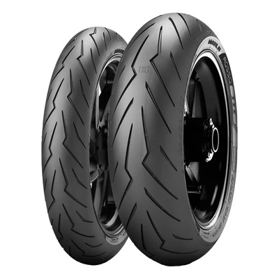 Llantas Pirelli 190\u002F55zr-17 + 120\u002F70zr-17 Diablo Rosso 3 Tl | Meses sin interés