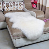 Classic Soft Faux Sheepskin Chair Cover Sofá Taburete ...