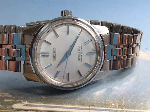 Seiko Antigo King Seiko Hi Beat Ref 44-9990  Cal 44ks Raro 