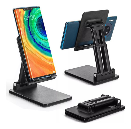 Soporte Base Celular Escritorio Para iPhone Tablet Ajustable