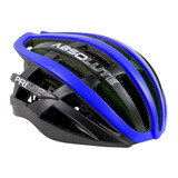 Capacete Ciclismo Bike Mtb Speed Regulável Segurança - Veja! Cor Azul Tamanho 58-61cm