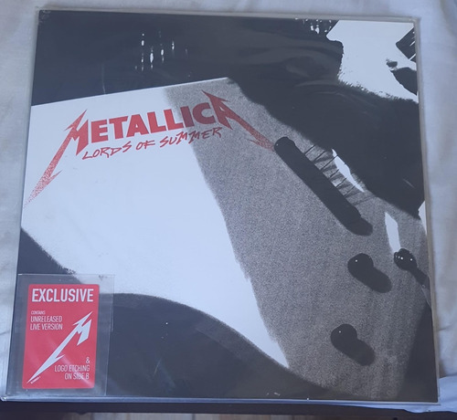 Lp Single Metallica - Lords Of The Summer (importado)