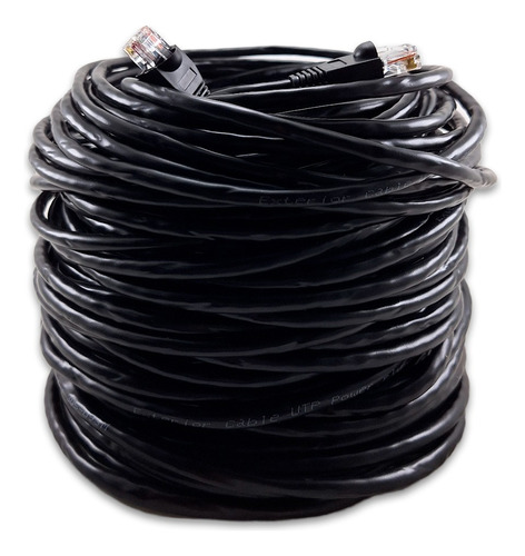 Cable De Red Ethernet Cat 5e - 50 Mts - Exterior Doble Vaina