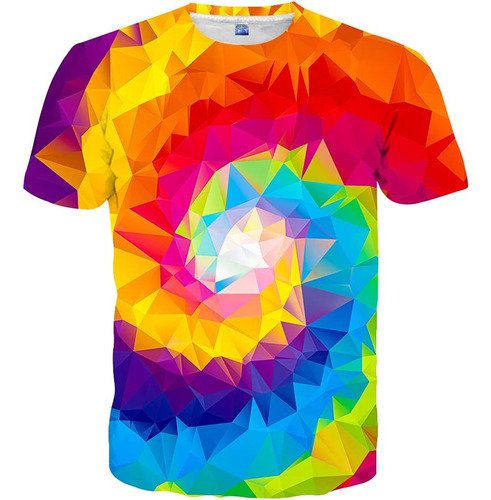 Neemanndy Camisa Colorida Camisetas Coloridas Impresas En 3d
