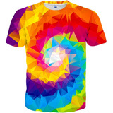 Neemanndy Camisa Colorida Playeras Coloridas Impresas En 3d