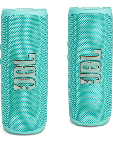 Jbl Flip 6 Pack De 2 Altavoces Bluetooth Portátiles Turquesa