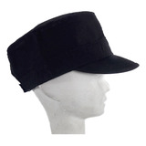 Gorra Quepi Tela Ripstop Visera Corta Negro