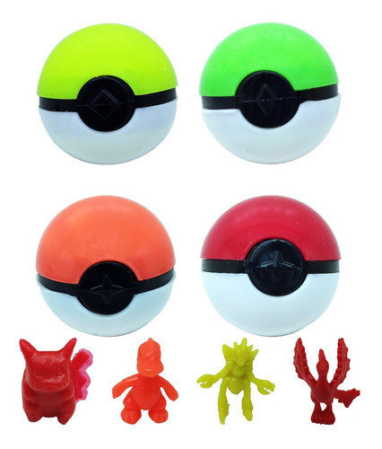 25 Pokebolas + Sorpresa Juguete Souvenir Juguete Niño