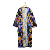Kimono Labellamafia Azul Estampado Fem 31025azulestampado
