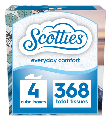 Scotties Everyday Comfort - Panuelos Faciales, 92 Panuelos P