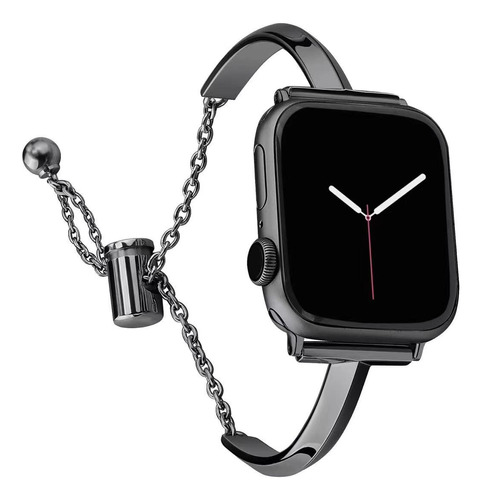 Correa Delgada De Metal Para Apple Watch Pulsera Ultra De 4