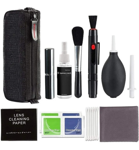 Kit De Limpieza Profesional Para Cámaras Réflex Digitales 10