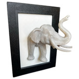 Elefante Cuadro Decorativo Impresion 3d