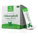 Natures Sunshine Extra Strength Chlorophyll Spearmint 30p