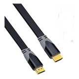 Cabo Hdmi 1.4 2.0 3d 4k 3m Conector Dourado