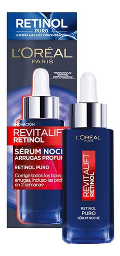  Sérum Revitalift Retinol Puro Antiarrugas L'oréal Paris