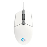 Mouse Logitech G203 Rgb Lightsync Blanco