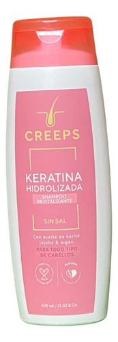  Shampoo Keratina Creeps 400 Ml