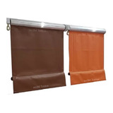 Toldo 2 Cortina Retrátil Manual 3,43m X 2,90m Pvc Blackout 